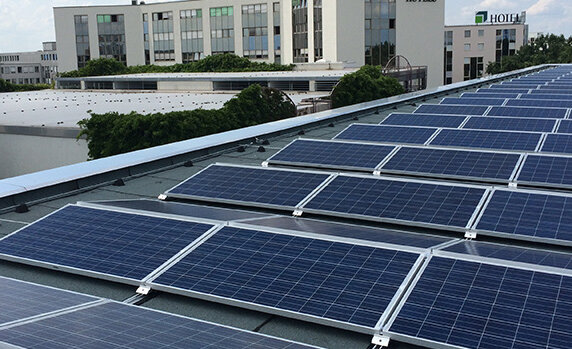 Photovoltaik auf den Dächern
