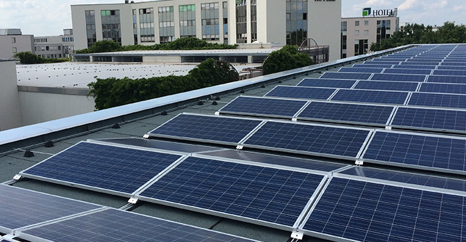 Photovoltaik auf den Dächern